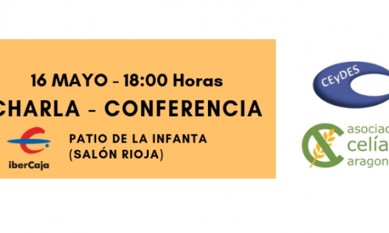 Conferencia sobre Celiaquía en Zaragoza